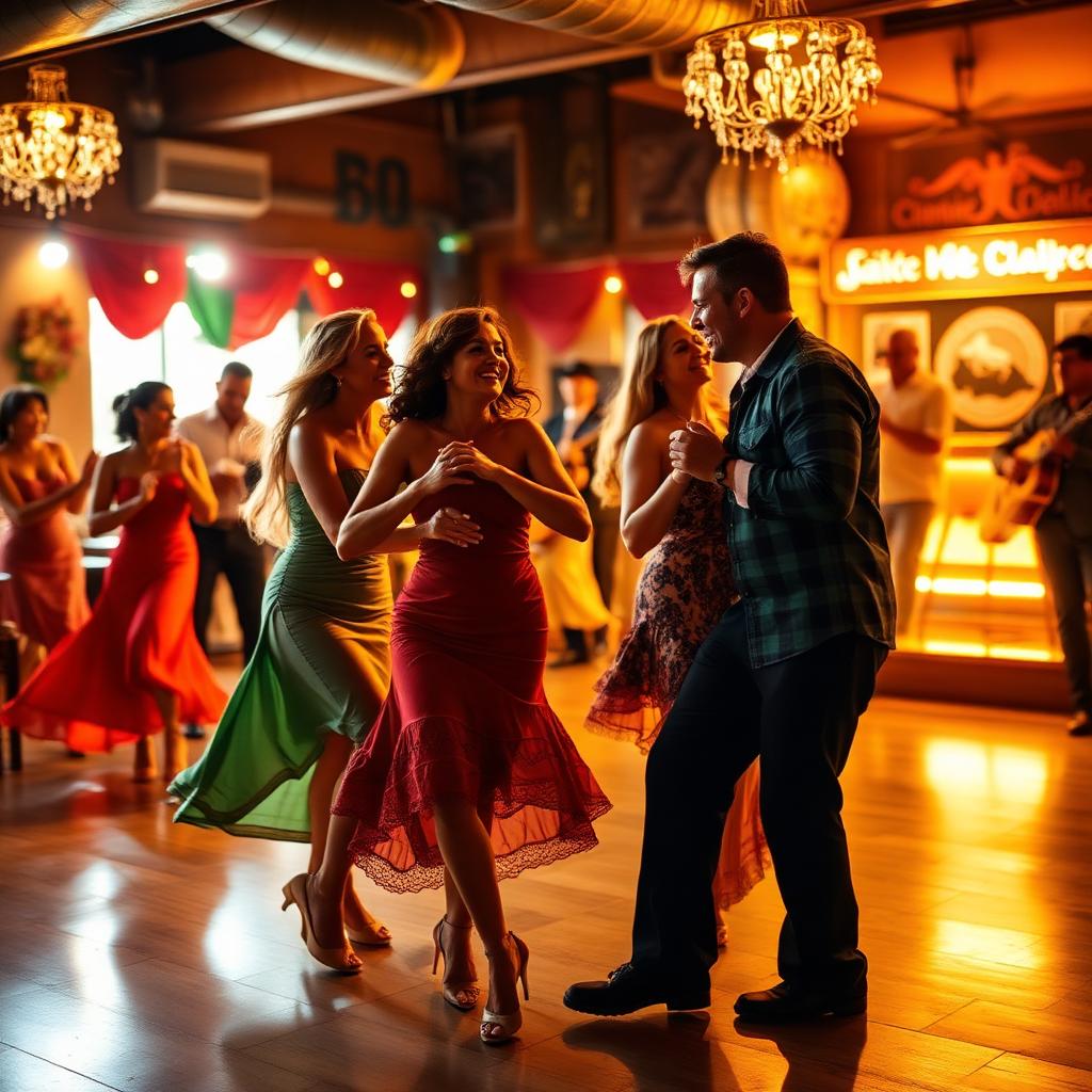 A bailar salsa